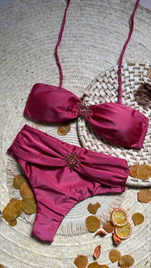 Biquíni Hot Pants Goiaba